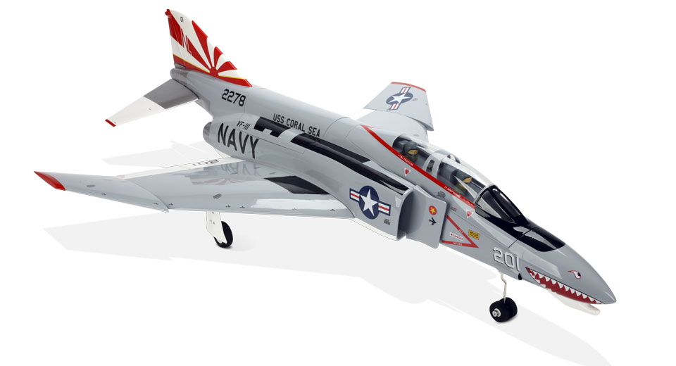 E-flite F-4 Phantom 32 DF (EFL8125) - Click Image to Close